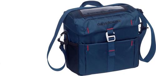 New Looxs Vigo Stuurtas Enkele Fietstas - 8,5 liter  Blauw