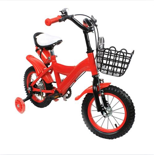Kinderfiets 3 Jaar - Kinderfietsen Modern Design - Loopfiets Carbon Staal-Rood