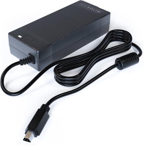 GO SOLID! ® acculader geschikt voor Stella E-Bike 42V 2A 5-polig (Trapeze)