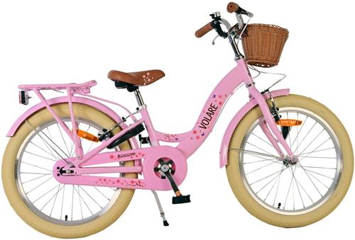 Volare Blossom Kinderfiets - Meisjes - 20 inch - Roze - Twee handremmen