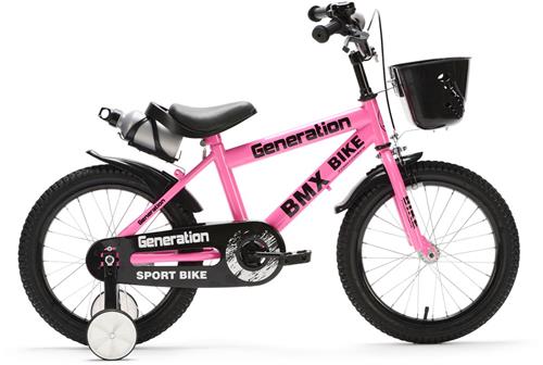 Generation BMX 16 inch Roze  Kinderfiets - Fiets voor kinderen van 4 tot 6 jaar