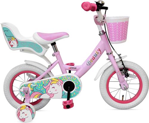 2Cycle Beauty - 12 inch - Kinderfiets 2-4 Jaar