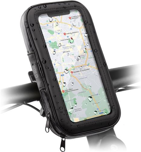 SBS Rain Resistant Telefoonhouder Fiets - Zwart