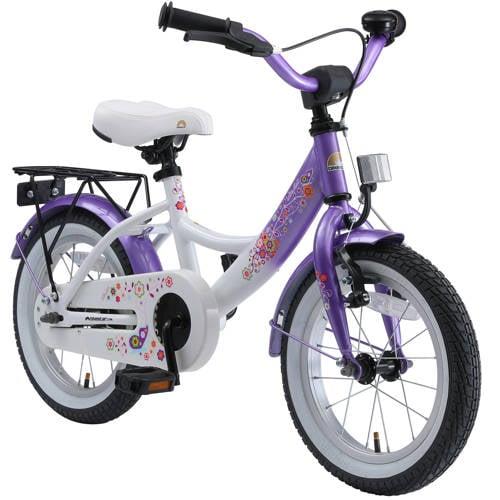 Bikestar 14 inch Classic, lila / wit