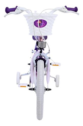 Disney Wish Kinderfiets - Meisjes - 16 inch - Paars - Twee handremmen