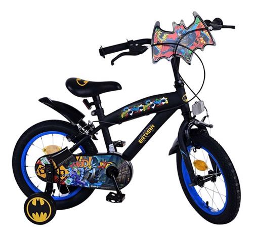 Batman Kinderfiets - Jongens - 14 inch - Zwart - Twee handremmen