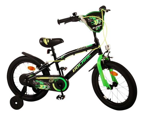 Volare Super GT Kinderfiets - Jongens - 16 inch - Groen - Twee handremmen