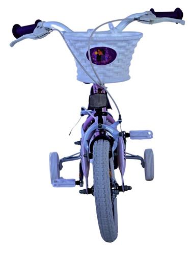 Disney Wish Kinderfiets - Meisjes - 12 inch - Paars - Twee Handremmen