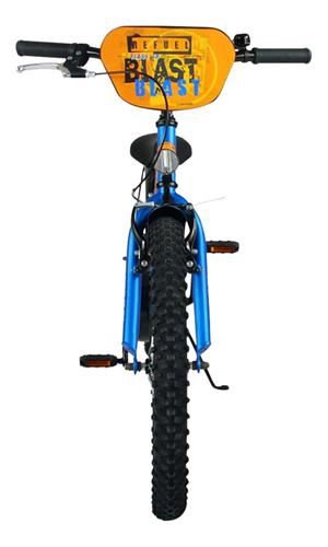 NERF Kinderfiets - Jongens - 20 inch - Satijn Blauw - 6 Speed