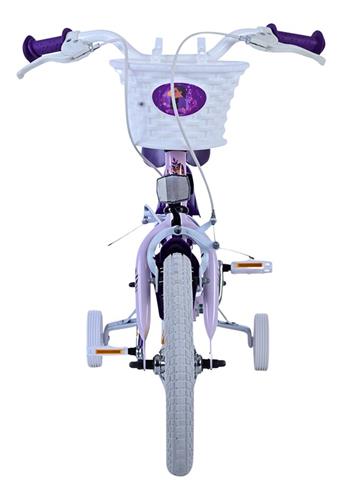 Disney Wish Kinderfiets - Meisjes - 14 inch - Paars - Twee handremmen