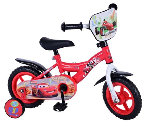 Disney Cars Kinderfiets - Jongens - 10 inch - Rood