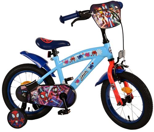 Spidey Kinderfiets - Jongens - 14 inch - Blauw