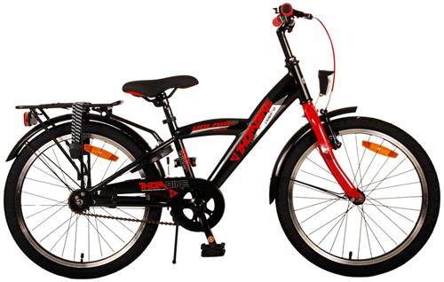 Volare Thombike Kinderfiets - Jongens - 20 inch - Zwart Rood